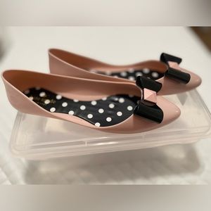 Melissa pink flats
